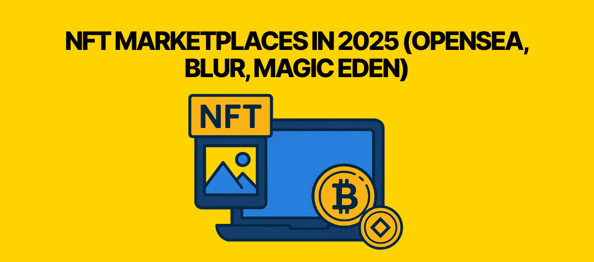 NFT Marketplaces in 2025 (OpenSea, Blur, Magic Eden)