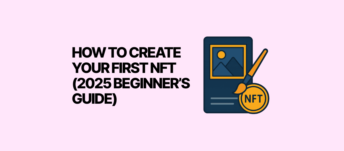 Illustration of creating and minting NFTs in 2025